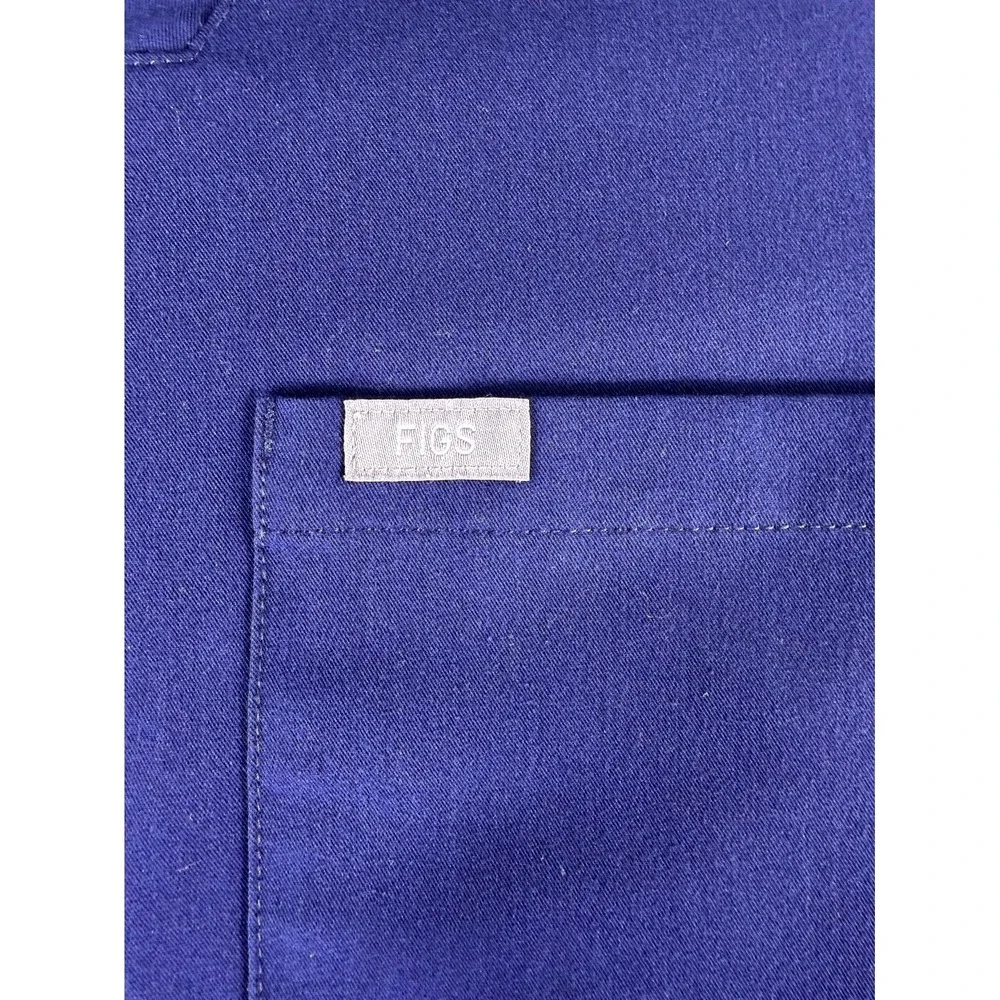 FIGS Technical Collection Scrub Top & Pants Mens Small Medium Navy Blue Medical